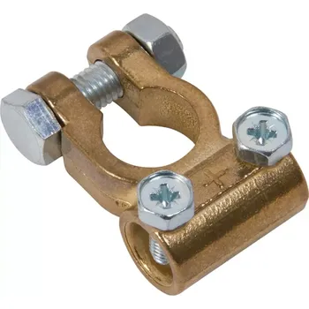 elektrický kabel Svorka autobaterie pro holý kabel 50 mm², plusová