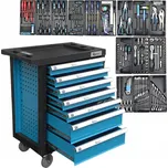 Dílenský vozík GEKO, 272 ks, 7 přihrádek