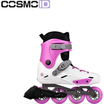 Kolečkové brusle COSMOID TT Jednobarevné: Bílá, Velikosti: 37-38 pro začátečníky