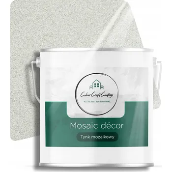 Omítka MOZAIKOVÁ OMÍTKA ŽIVIČNÁ DEKORATIVNÍ BÍLÁ M01 7Kg