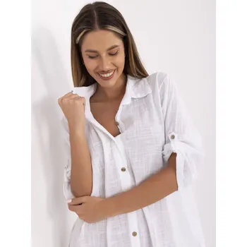 Dámské šaty Dress-TW-SK-BI-24135.81-white Och Bella bílá 3339126