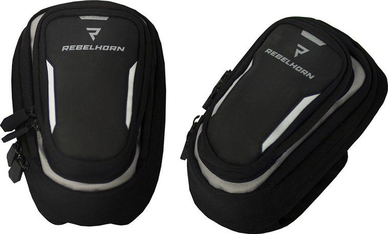REBELHORN stehenní kapsa HIP II Small black/grey - S