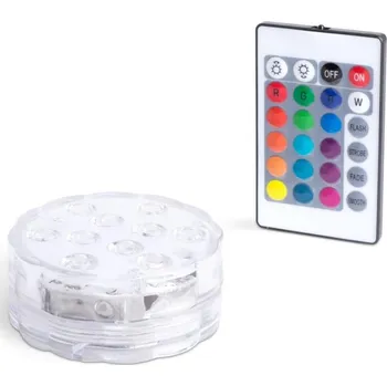 Venkovní osvětlení LED Stmívatelné osvětlení do bazénu LED/3xAAA IP68 + dálkové ovládání