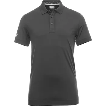 CALLAWAY Solid Ribbed pánské tričko černé Velikost oblečení: L + Dárková krabička týček