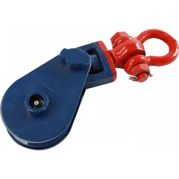Jištění Kladka s otočí a třmenem / šeklem 15t