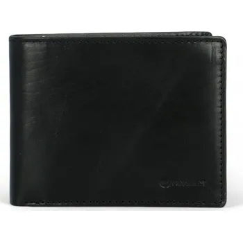 Peněženka Stylová pánská kožená peněženka Diviley Lynton, černá