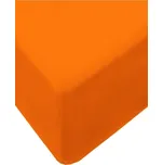 Prostěradlo 4sleep jersey s gumičkou 180/200 pomeranč
