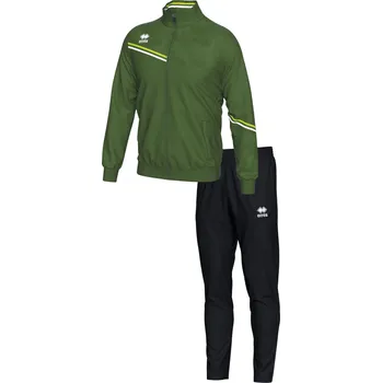 ERREA´ ERREA ERICK Pánská tepláková souprava BARVA: khaki - neon zelená - bílá, Velikost: XS Lehká a prodyšná pánská sportovní souprava z elastického materiálu
