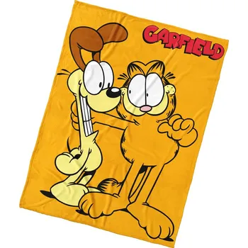 Dětská deka Dětská deka Garfield a kamarád Odie 150x200 cm