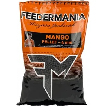 Návnadová surovina FEEDERMANIA - Pelety 4 mm 800 g Mango