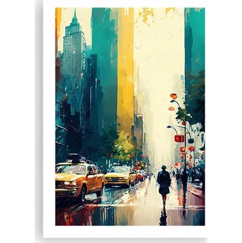 Obraz Plakát bez rámu do obýváku ložnice 50x70 moderní umělecký obraz