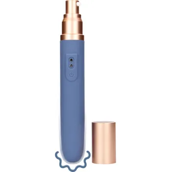 Vibrátor Loveline Travel s nabíjecím pouzdrem pastelová modrá