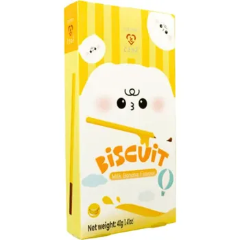 Čokoláda Tokimeki Biscuit Stick Milk Banana 40g