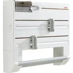 Bílý nástěnný plastový držák na fólie a papírové utěrky Parat – LEIFHEIT ID_1762324