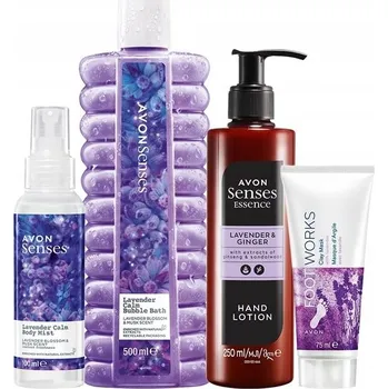 Kosmetická sada Avon Levandulová Sada kosmetiky Levandulový Rituál