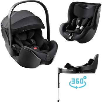 Přeprava dětí RÖMER Baby-Safe Pro + Vario Base 5Z + Dualfix 5Z Style Carbon Black