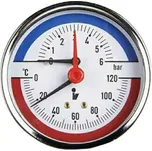 Termomanometr 5406Z, 80 mm 1/2" AXIÁLNÍ 0-6bar