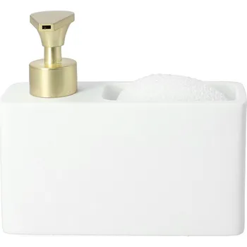 Obraz Ruční dávkovač mýdla stojací Homla 200 ml bílý
