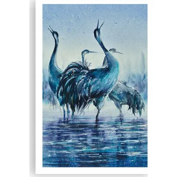 Obraz Obraz plakát do obýváku ložnice 61x91 cm ptáci foto plakáty na zeď bez rámu