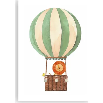 Obraz Plakát bez rámu do obývacího pokoje ložnice 50x70 balón moderní módní obraz