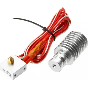 3D tisk Hotend E3D V5 kompletní sada bez větráčku 12V Pro bowden 2/4 mm