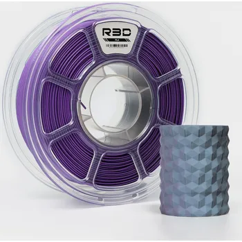 Filament R3D PLA Magic MATTE 1,75mm 1kg Tri-Color Modrá Fialová Černá matný