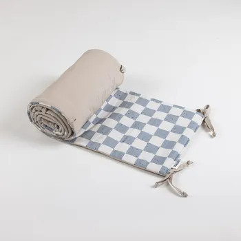 Příslušenství pro dětskou postel a kolébku Tulimese Mantinel do postýlky šachovnice UMÍSTĚNÍ MANTINELU: MANTINEL ZAKRÝVAJÍCÍ PROSTOR KOLEM HLAVIČKY MIMINKA, VOLBA ROZMĚRU POSTÝLKY: MANTINEL PRO ATYPICKOU POSTÝLKU