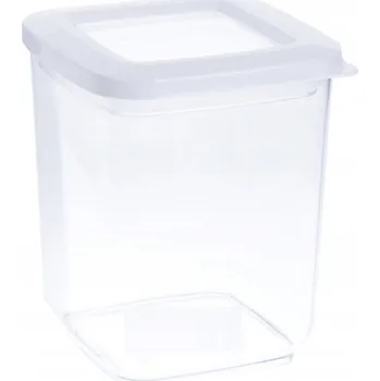 Dóza na potraviny NÁDOBA NA POTRAVINY vzduchotěsná krabička s víkem 1l