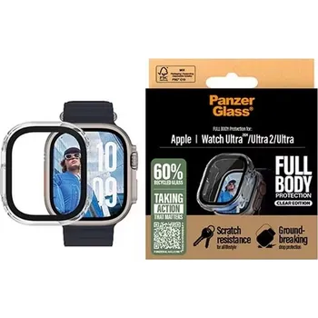 Chytré hodinky Kryt PanzerGlass Full Protection čirý Apple Watch Ultra 2/Ultra