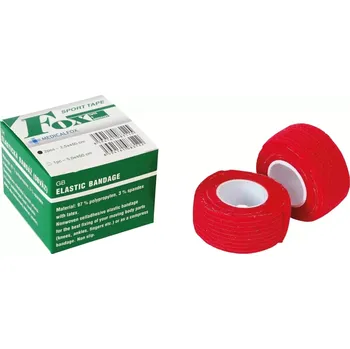 FOX ELASTIC BANDAGE- samodržící bandáž 2,5cm x 4,5 m -2ks (5+1 zdarma)