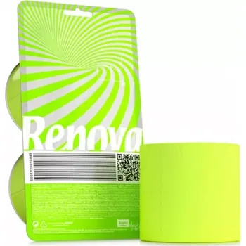 Toaletní papír Toaletní papír luxusní Crystal zelenožlutý 3vrstvý balení 2 role