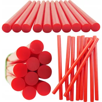 Průmyslové lepidlo PDR červené LEPIDLO do HORKOVZDUŠNÉ PISTOLE, vysoce pružné lepidlo 10 Ks