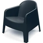 Křeslo zahradní MILANE 745x730x735mm - uhelná