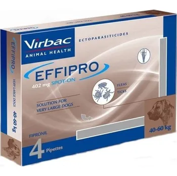 Antiparazitikum pro psa EFFIPRO Spot-On Dog XL 40-60 kg (4 x 4,02ml)