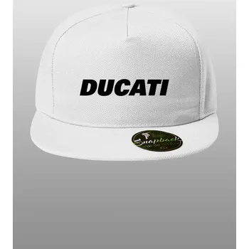 Kšiltovka Snapback kšiltovka Ducati Barva: Bíla