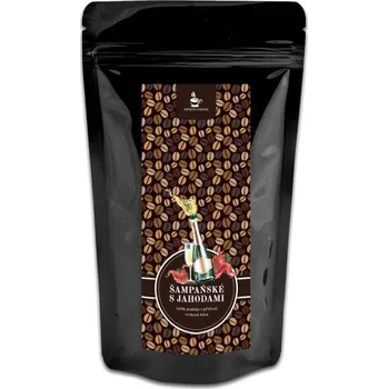 Káva JAHODY V ŠAMPAŇSKÉM, 50g