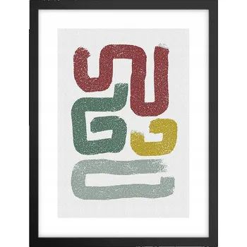 Obraz Obraz plakát v černém rámu do obýváku 30x40 cm, foto plakáty na zeď