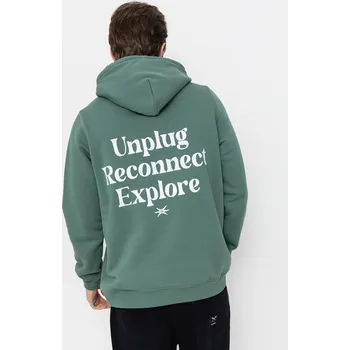 Pánská mikina Palto Explore HD (green) XL, zelená