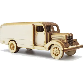 autíčko VRKY - sběratelské modely Model historického nákladního vozu - skříňový 1:64