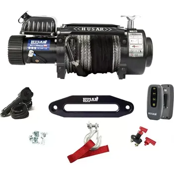 Naviják elektrický BST S 18000 lbs 24V syntetické lano