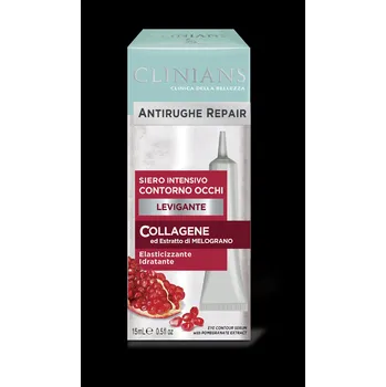 Pleťový krém Clinians Clinians-ANTIRUGHE Repair vyhlazující sérum na oční víčka s výtažkem z granátového jablka 15 ml