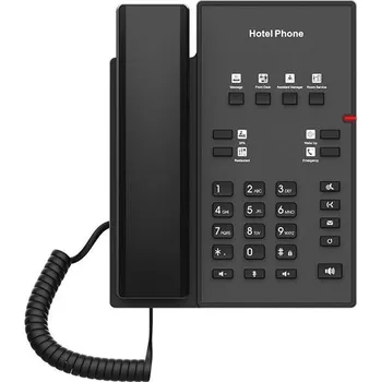 Stolní telefon Fanvil H1-2 Wire, hotelový telefon, 2drátové připojení, PoE, SIP