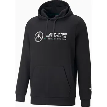 Pánská mikina MERCEDES mikina PUMA ESS Fleece black - XL