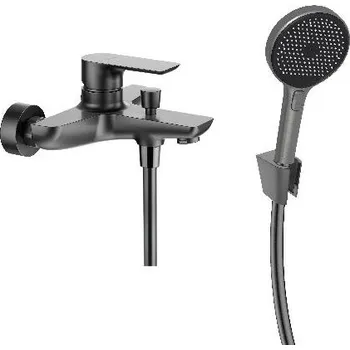 Vodovodní baterie kielle Vanová baterie s příslušenstvím, gun metal - 10318SN13