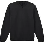 Gildan Mikina Softstyle Midweight Adult Fleece 1/4 Zip Velikost: 3XL, Barva: černá