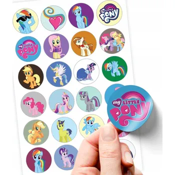 samolepka Samolepka s motivem MY LITTLE PONY - filmová/gamingová