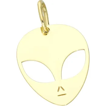 Přívěsek Goldstore Zlatý přívěsek mimozemšťan Váha: 0.86 g