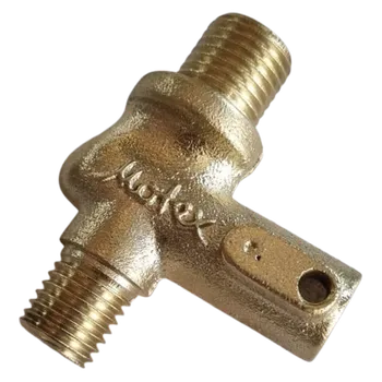 Příslušenství k čerpadlu Těleso kohoutu Motex se závitem do nádrže M14x1,5 - mosazné