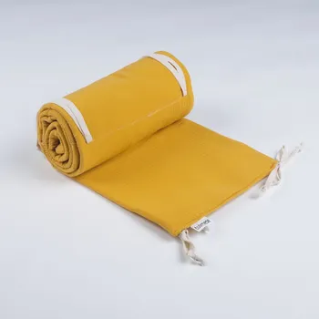 Příslušenství pro dětskou postel a kolébku Tulimese Mantinel do postýlky hořčicový mušelínový UMÍSTĚNÍ MANTINELU: MANTINEL ZAKRÝVAJÍCÍ ČELA A JEDNU DLOUHOU STRANU POSTÝLKY, VOLBA ROZMĚRU POSTÝLKY: MANTINEL PRO ATYPICKOU POSTÝLKU