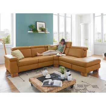 Sedací souprava Kožená rohová sedací souprava LAVA XC 7 Pravý roh